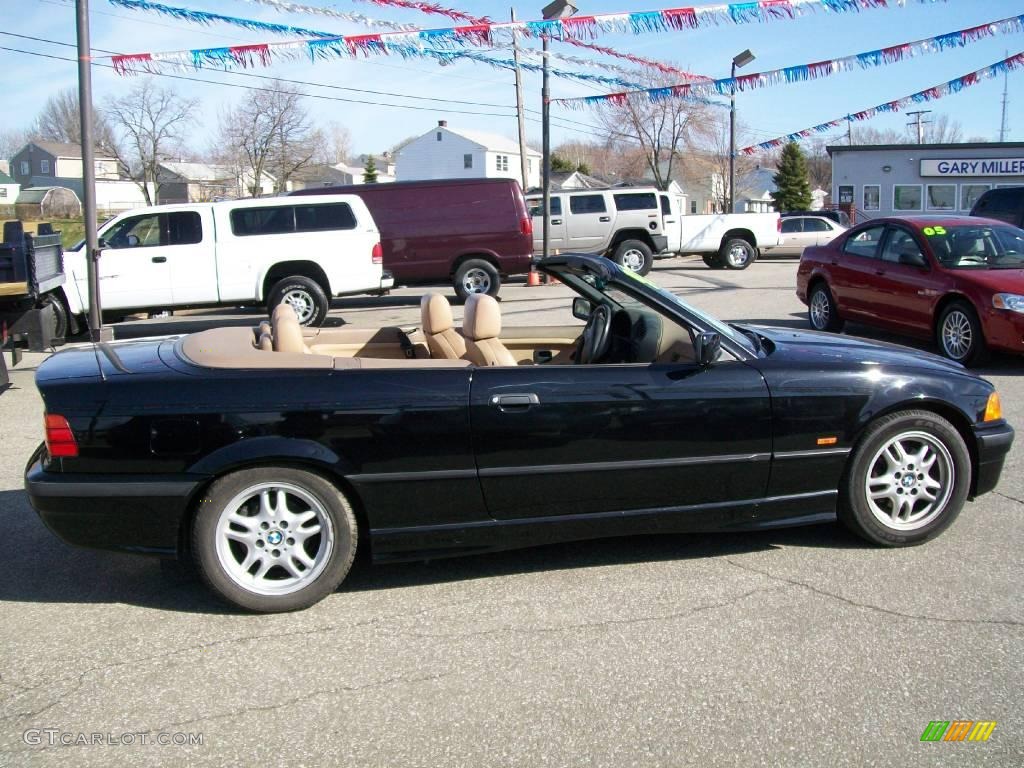 1997 3 Series 328i Convertible - Jet Black / Sand photo #7