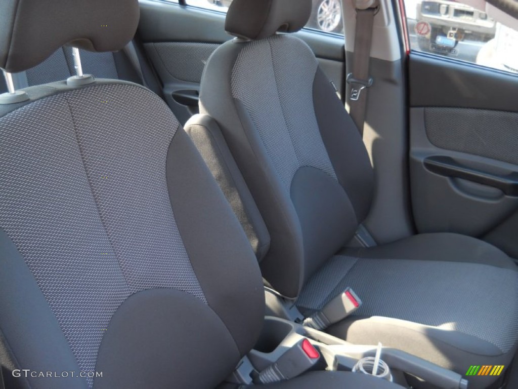 2011 Rio LX - Tropical Red / Gray photo #12