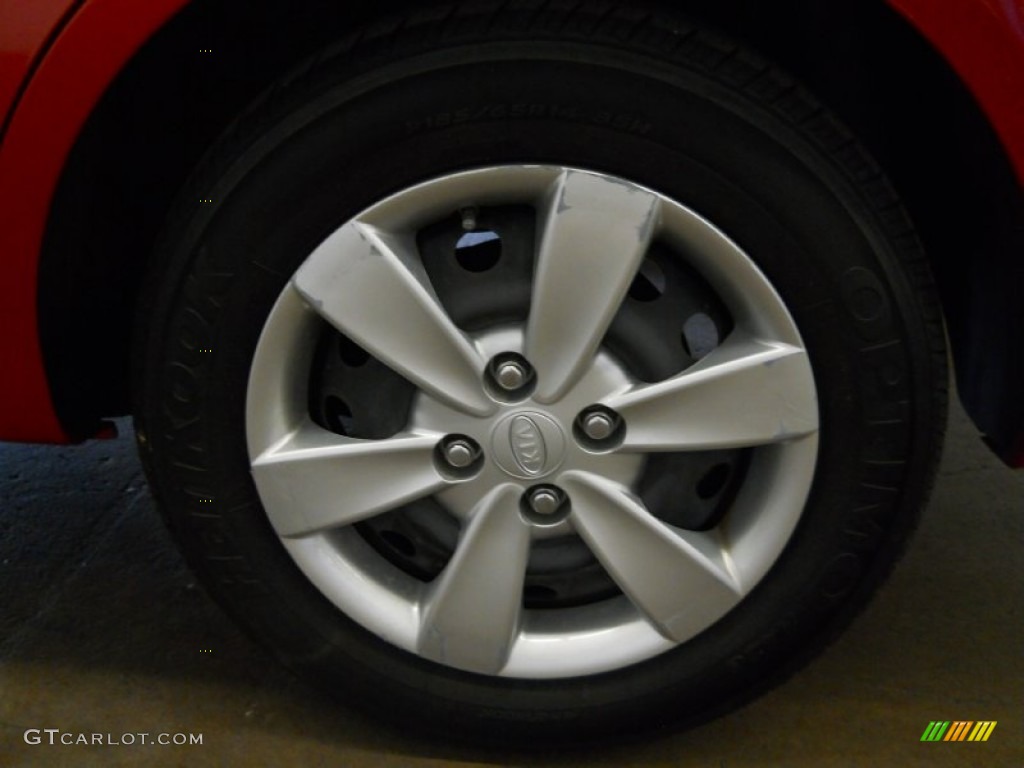 2011 Rio LX - Tropical Red / Gray photo #21