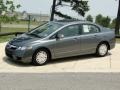 2009 Polished Metal Metallic Honda Civic Hybrid Sedan  photo #9