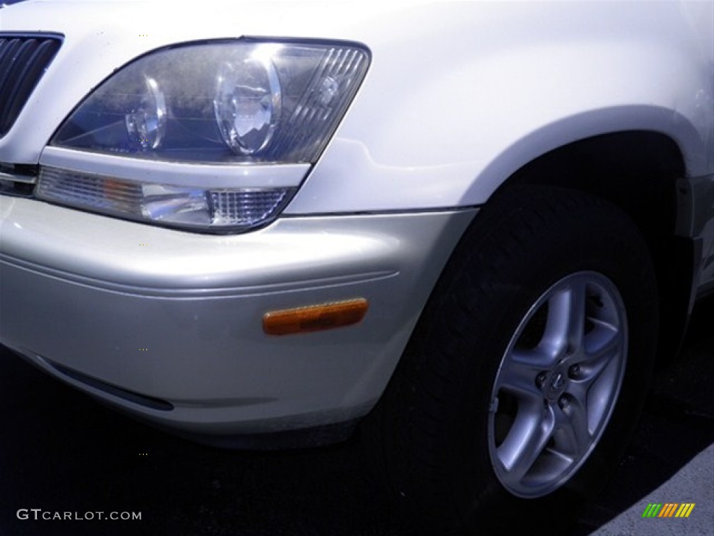 1999 RX 300 AWD - Golden White Pearl / Gray photo #4