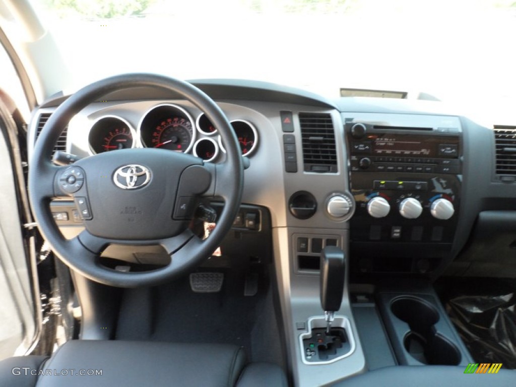 2012 Tundra TSS CrewMax - Black / Black photo #28