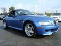 2000 Estoril Blue Metallic BMW M Roadster  photo #3