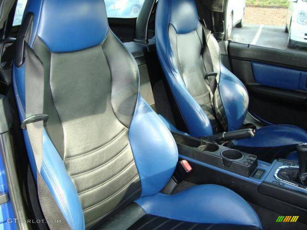 Estoril Blue Interior 2000 BMW M Roadster Photo #6578156