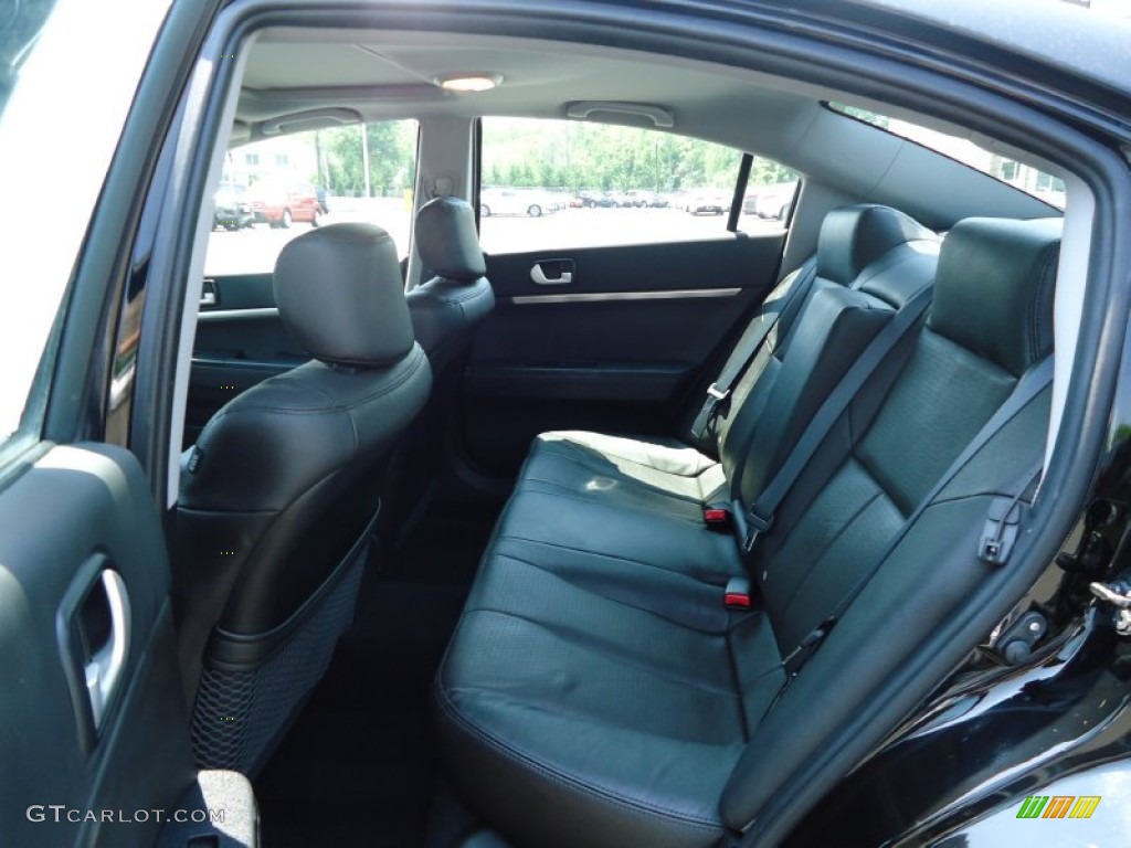 Black Interior 2008 Mitsubishi Galant RALLIART Photo #65781551