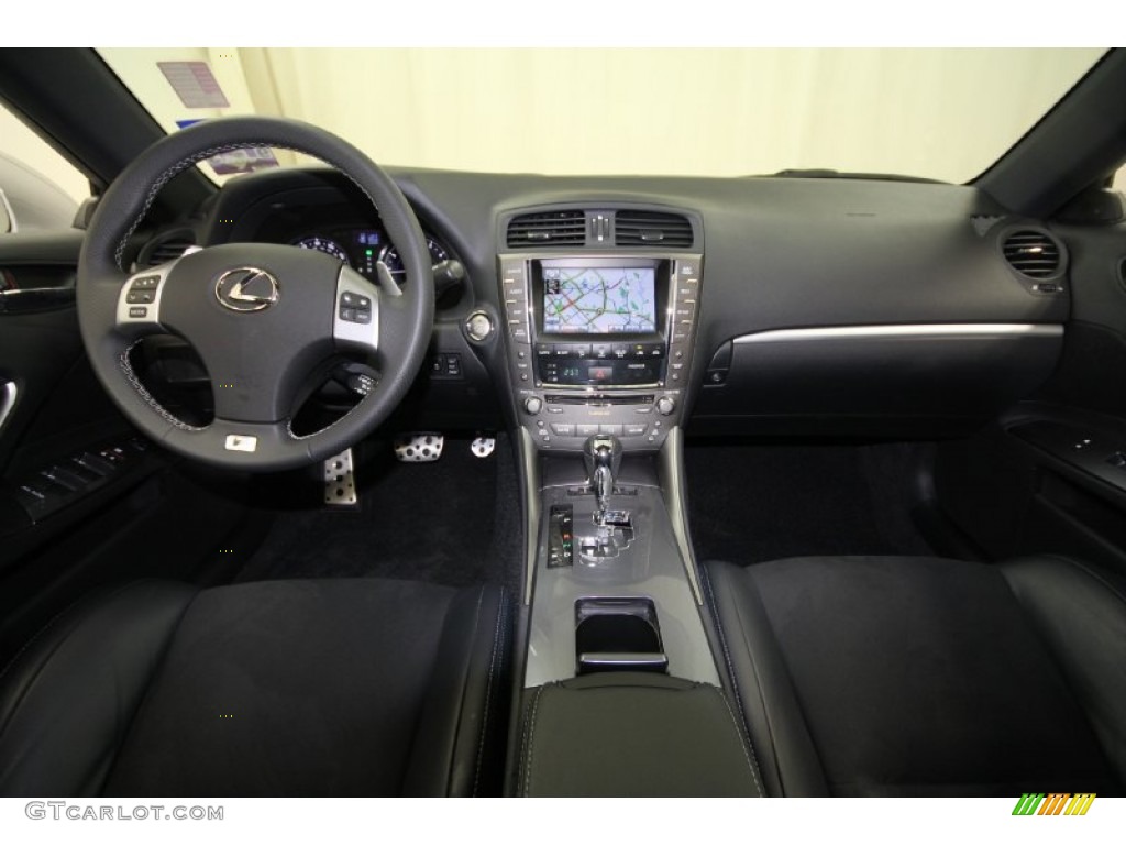 2011 Lexus IS 250 Black Dashboard Photo #65781980