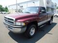 2001 Dark Garnet Red Pearl Dodge Ram 1500 SLT Regular Cab 4x4  photo #2