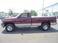 2001 Dark Garnet Red Pearl Dodge Ram 1500 SLT Regular Cab 4x4  photo #8