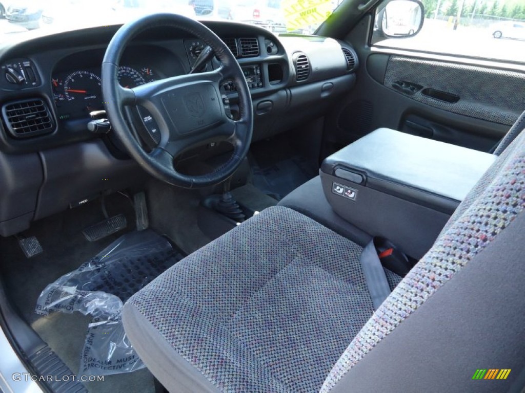 Agate Interior 2001 Dodge Ram 1500 SLT Regular Cab 4x4 Photo #65782100