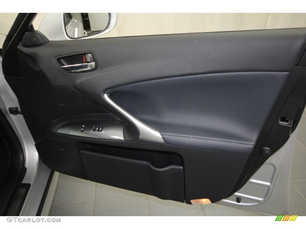 2011 Lexus IS 250 Black Door Panel Photo #65782340