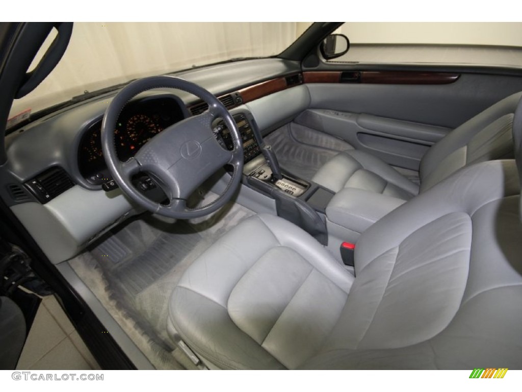 Gray Interior 1992 Lexus SC 400 Photo #65783585