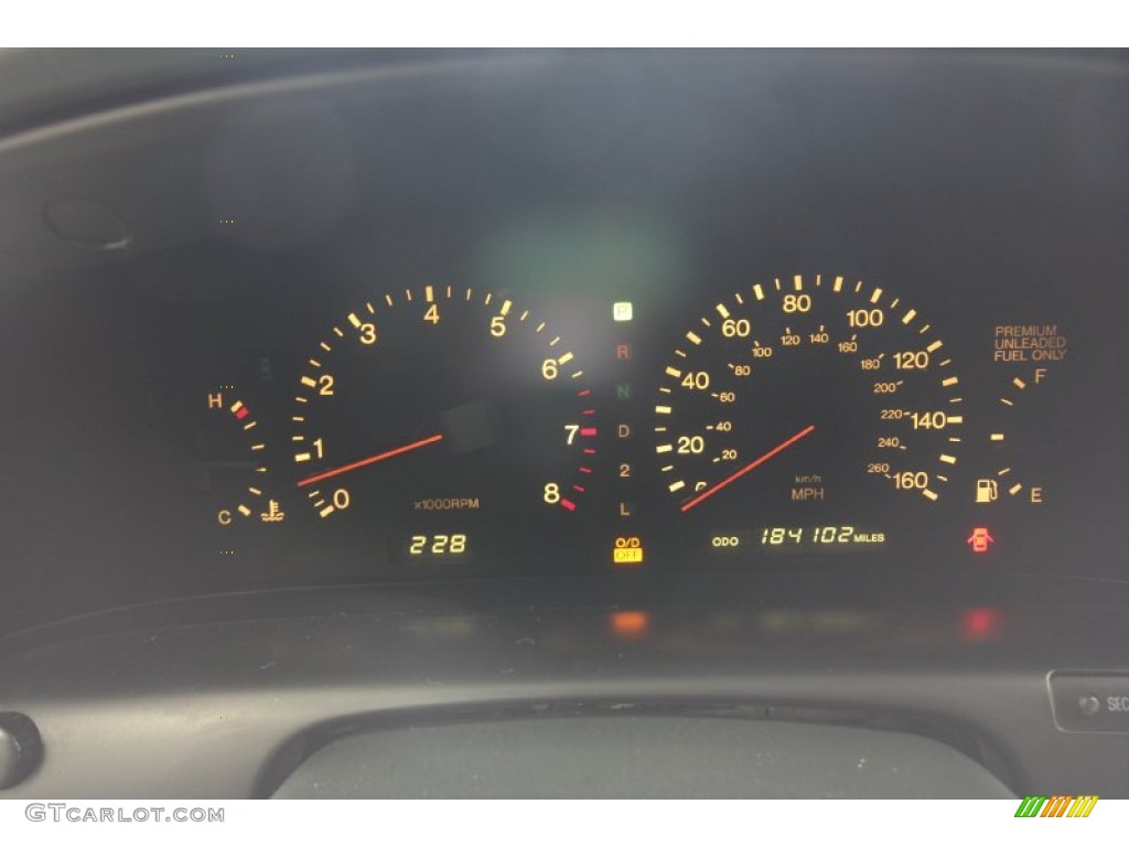 1992 Lexus SC 400 Gauges Photos