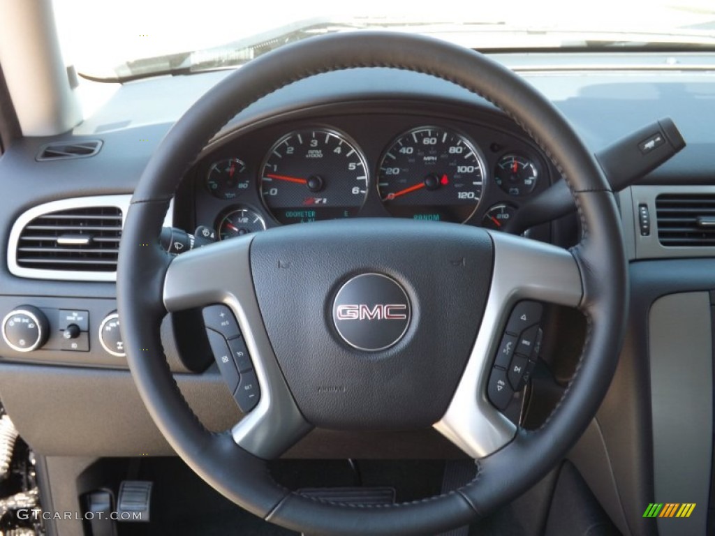 2012 Sierra 1500 SLT Crew Cab 4x4 - Onyx Black / Ebony photo #10