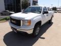 Summit White 2012 GMC Sierra 2500HD Regular Cab Exterior