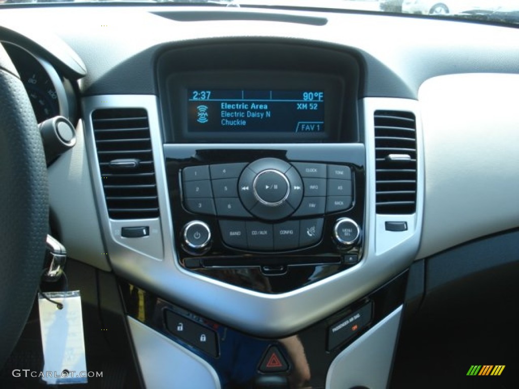 2012 Cruze LS - Black Granite Metallic / Jet Black/Medium Titanium photo #16