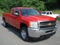2012 Victory Red Chevrolet Silverado 2500HD LS Extended Cab  photo #2