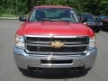 2012 Victory Red Chevrolet Silverado 2500HD LS Extended Cab  photo #3