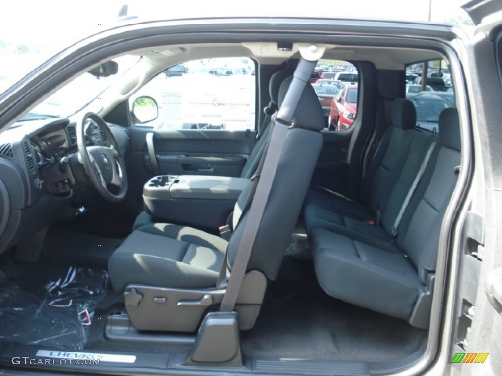 2012 Silverado 1500 LT Extended Cab 4x4 - Graystone Metallic / Ebony photo #14