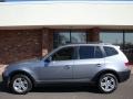 2005 Silver Gray Metallic BMW X3 3.0i  photo #2