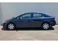 Royal Blue Pearl 2010 Honda Civic LX Sedan Exterior