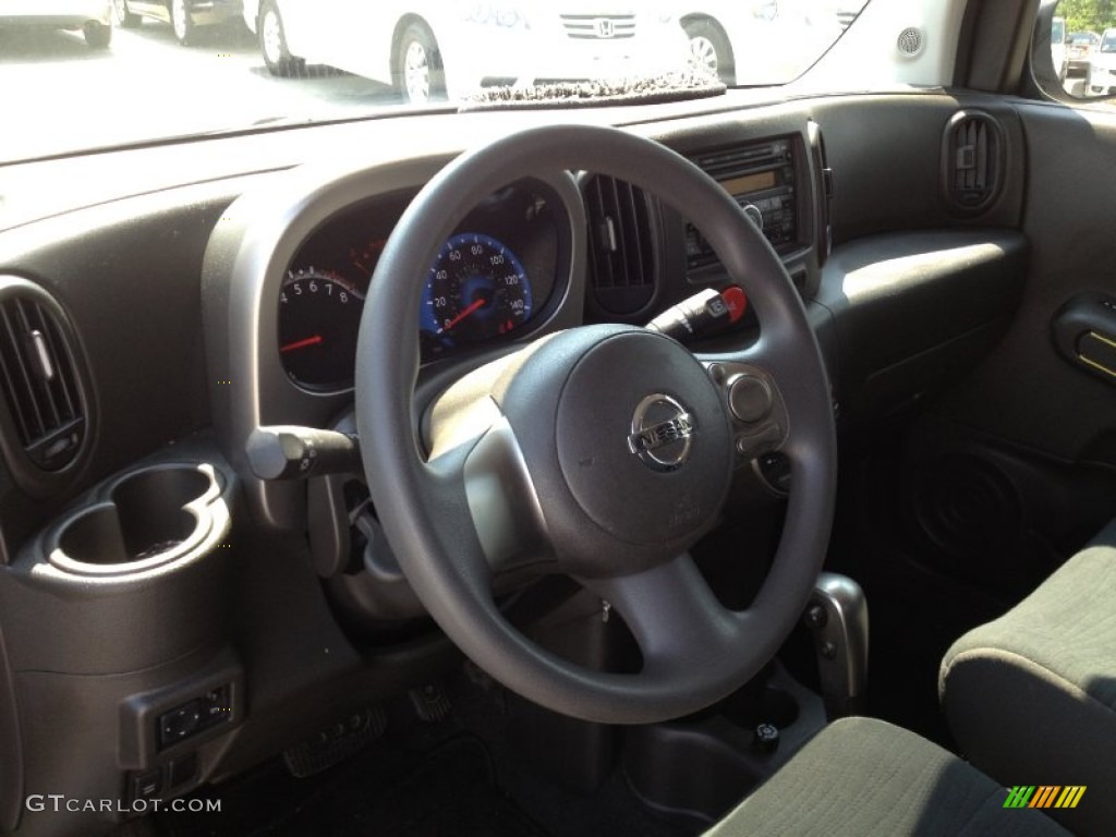 2009 Nissan Cube 1.8 SL Black Steering Wheel Photo #65788940