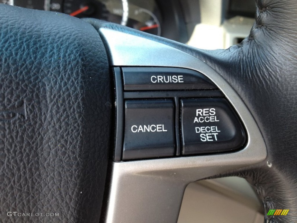 2009 Accord EX-L Sedan - Royal Blue Pearl / Gray photo #28