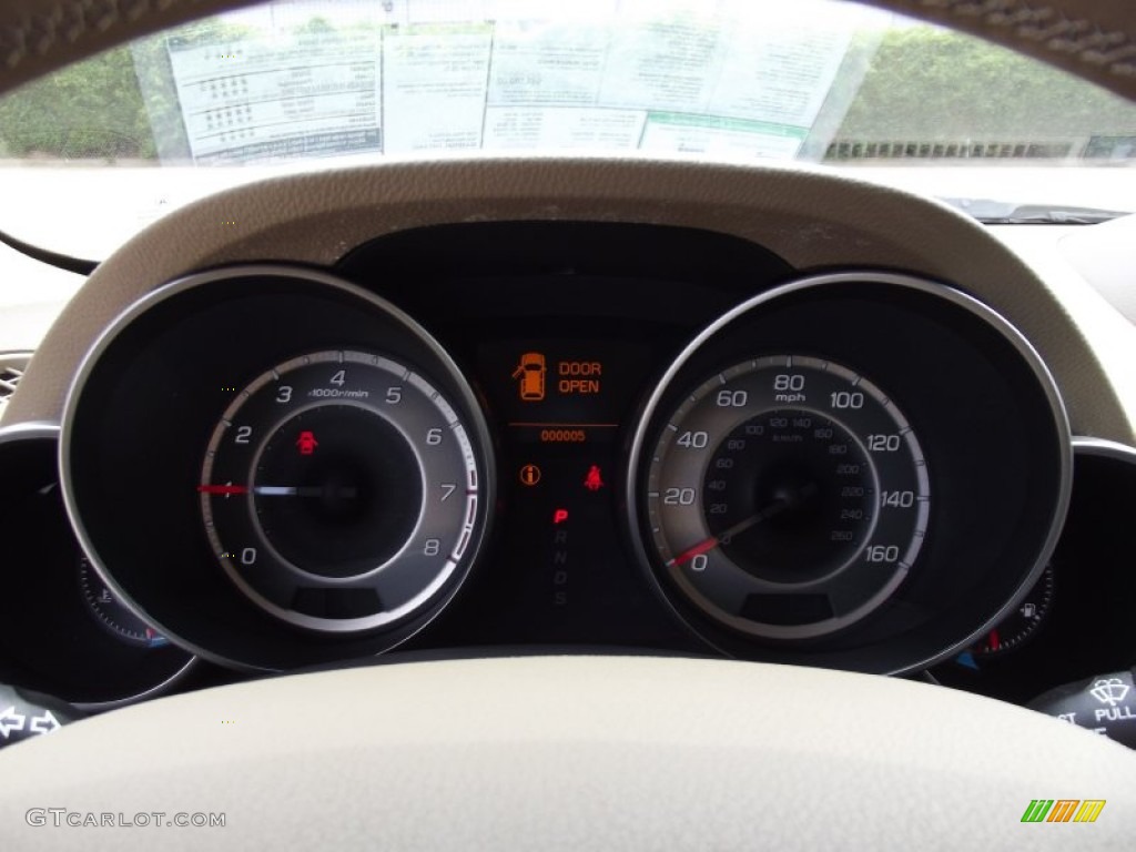 2012 Acura MDX SH-AWD Technology Gauges Photo #65789747