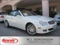 Arctic White - CLK 350 Cabriolet Photo No. 1