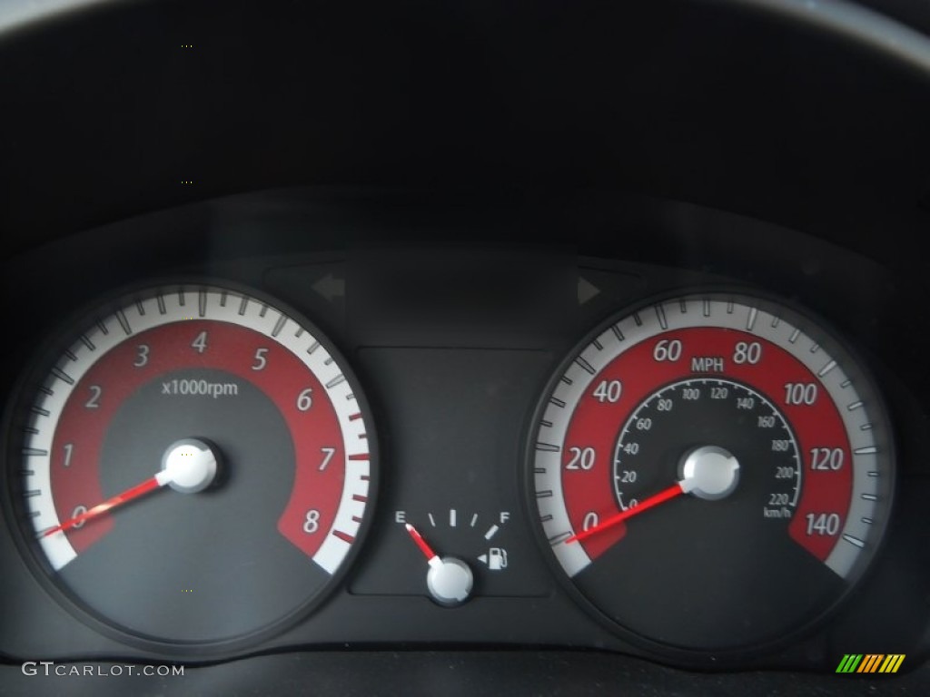2011 Kia Rio LX Gauges Photo 65790572