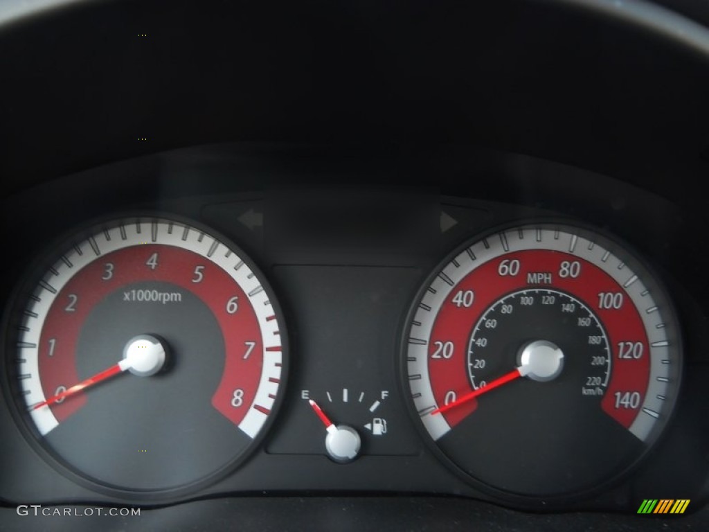 2011 Kia Rio LX Gauges Photo #65790572