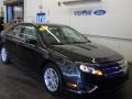 2010 Tuxedo Black Metallic Ford Fusion SEL  photo #24