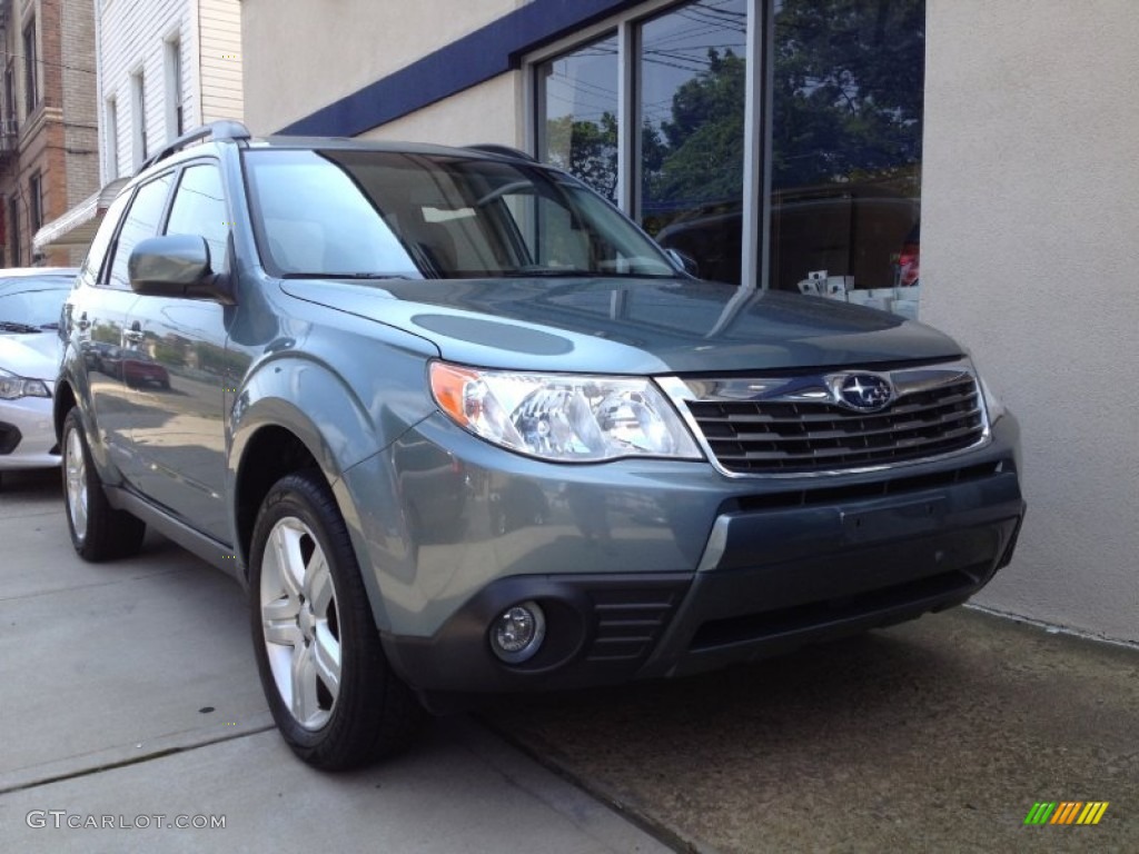 Sage Green Metallic Subaru Forester