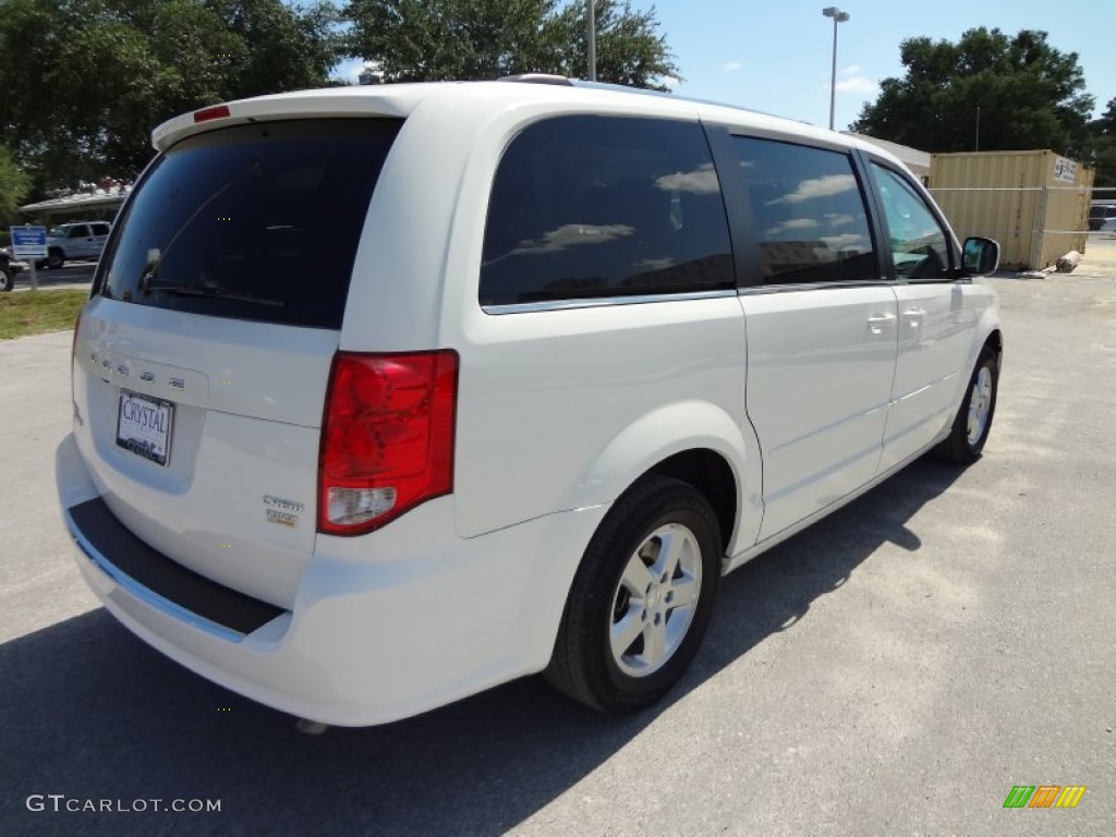 2011 Grand Caravan Crew - Stone White / Black/Light Graystone photo #10