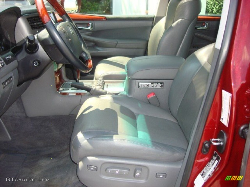 Dark Gray Interior 2008 Lexus LX 570 Photo #65794417