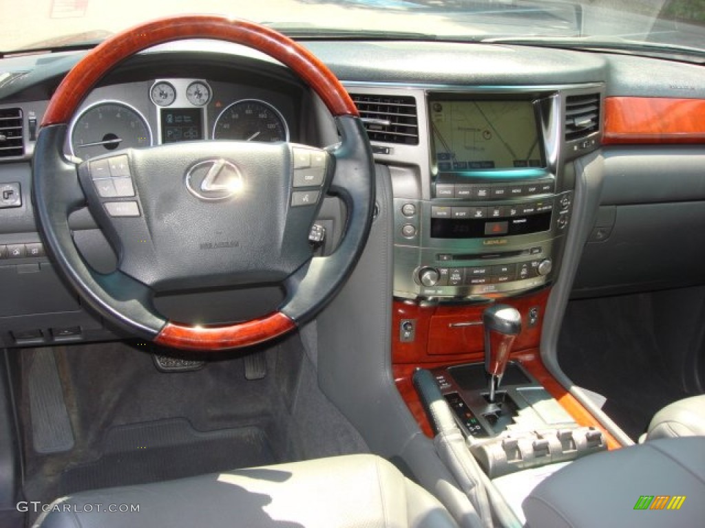 2008 Lexus LX 570 Dark Gray Dashboard Photo #65794430