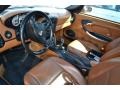 Cinnamon Brown 2002 Porsche Boxster S Interior Color