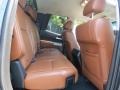 2007 Toyota Tundra Red Rock Interior Rear Seat Photo