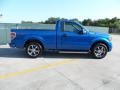 2009 Blue Flame Metallic Ford F150 STX Regular Cab  photo #2