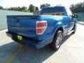 2009 Blue Flame Metallic Ford F150 STX Regular Cab  photo #3