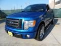 2009 Blue Flame Metallic Ford F150 STX Regular Cab  photo #7