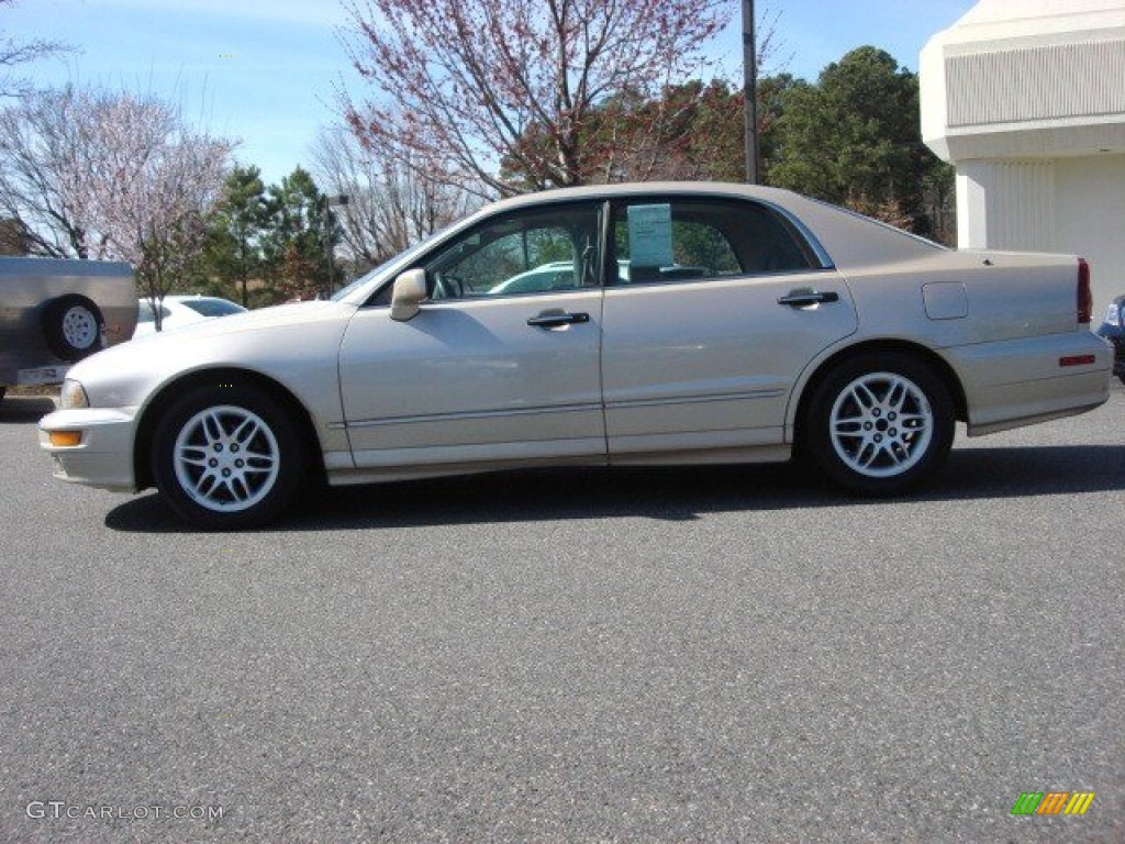 2000 Diamante LS - Imperial Beige Metallic / Tan photo #6