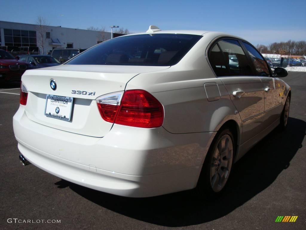 2006 3 Series 330xi Sedan - Alpine White / Terra/Black Dakota Leather photo #5