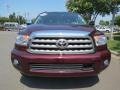 Cassis Red Pearl - Sequoia Platinum 4WD Photo No. 2