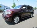 Cassis Red Pearl - Sequoia Platinum 4WD Photo No. 3