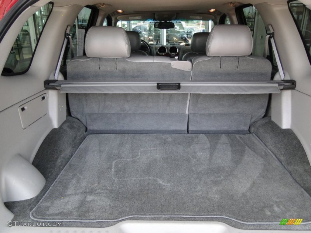 2004 Envoy SLE - Magnetic Red Metallic / Medium Pewter photo #37