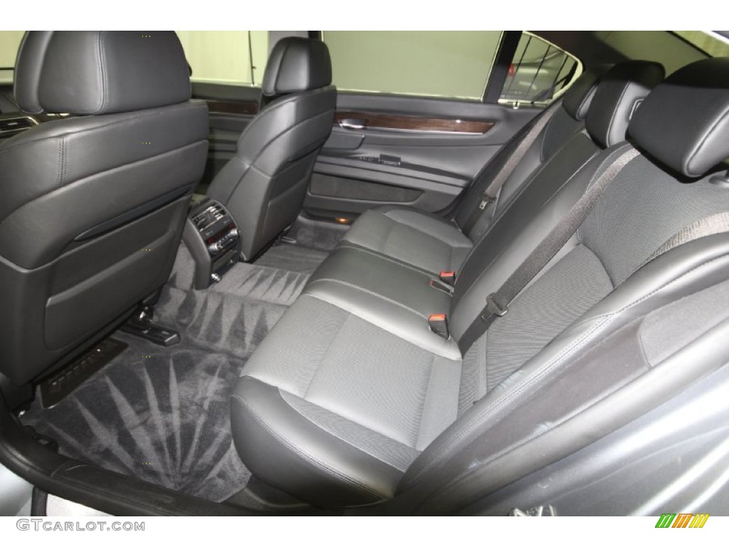2009 7 Series 750Li Sedan - Space Grey Metallic / Black Nappa Leather photo #23