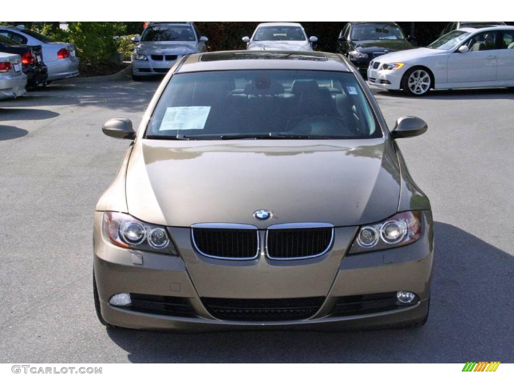 2006 3 Series 325i Sedan - Sonora Metallic / Black photo #2