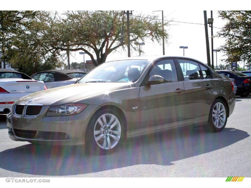 2006 3 Series 325i Sedan - Sonora Metallic / Black photo #3
