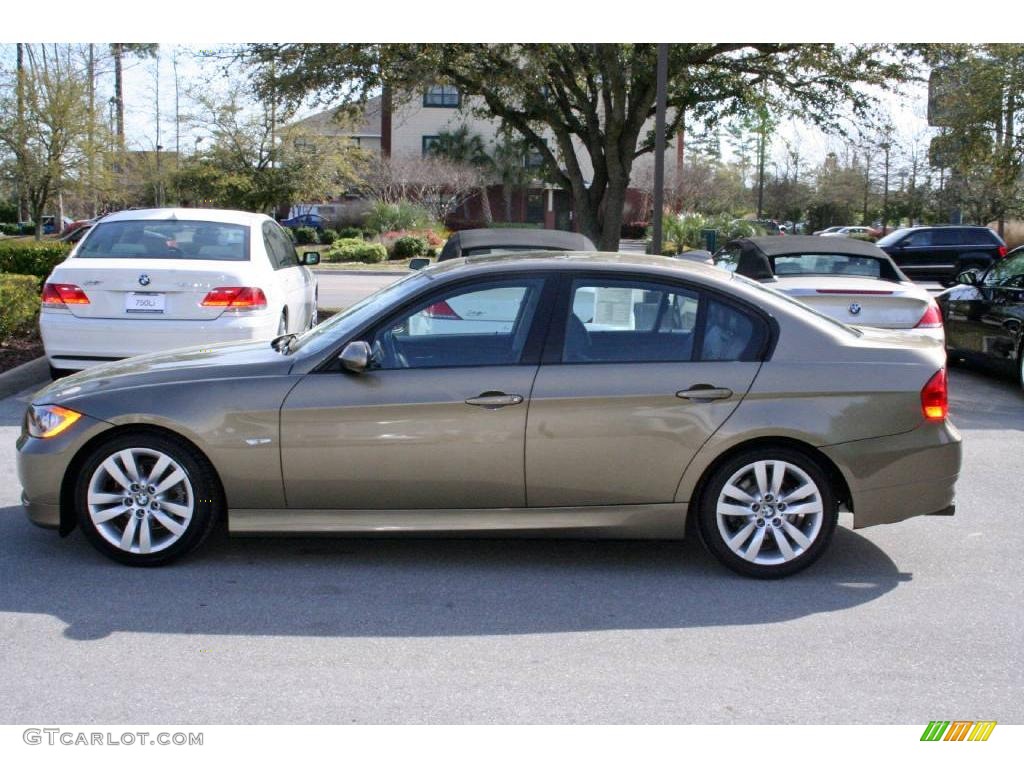 2006 3 Series 325i Sedan - Sonora Metallic / Black photo #4