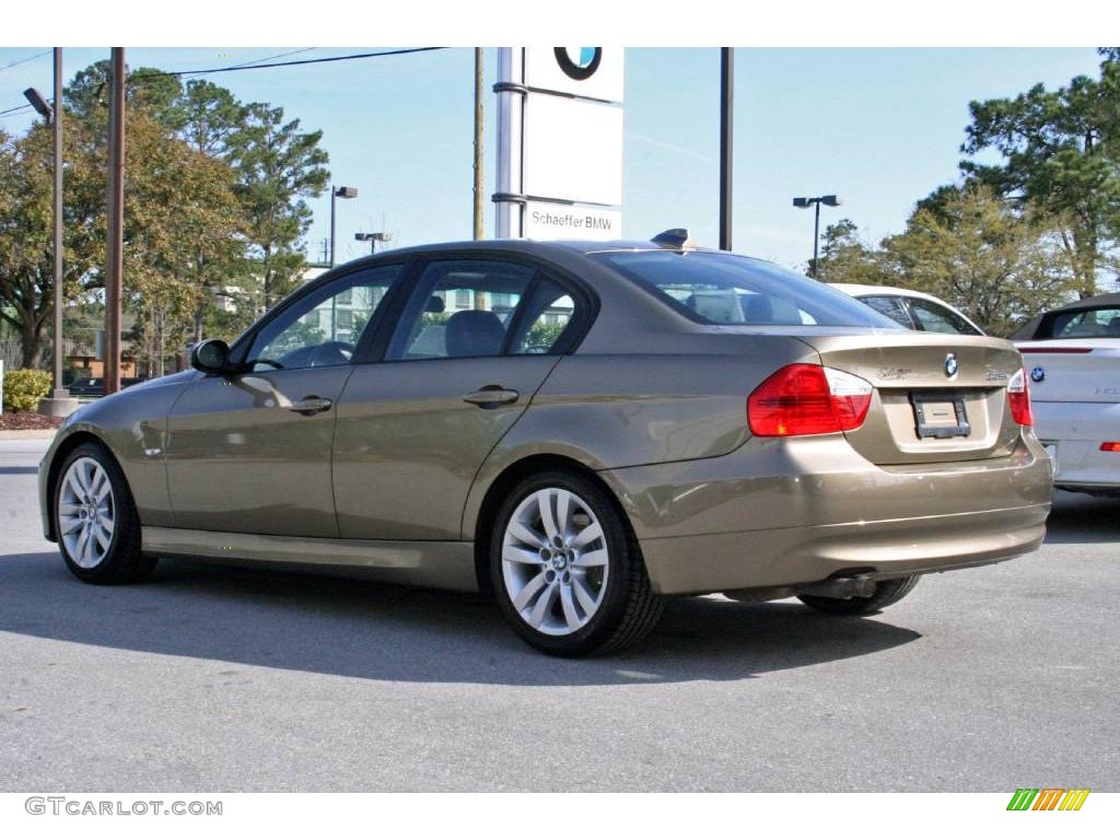 2006 3 Series 325i Sedan - Sonora Metallic / Black photo #5